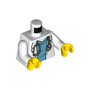 LEGO® Mini-Figurine Torse Medecin Hopital (2I)