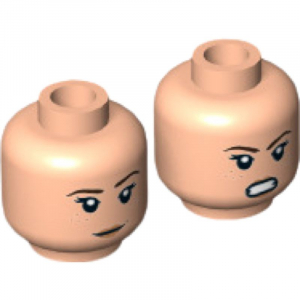 LEGO® Minifigure Head Dual Sided Female