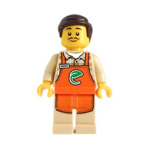 LEGO® Mini-Figurine City Homme Jardinier - Vendeur - Product
