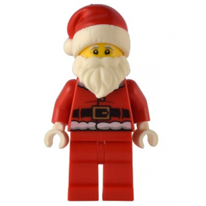 LEGO® Minifigure Santa Red Fur Lined Jacket