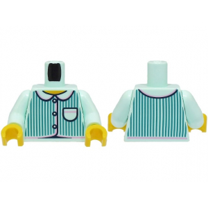 LEGO® Mini-Figurine Torse Imprimé Pyjama (3M)