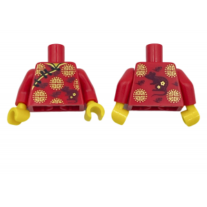 LEGO® Torso Oriental Rat Pattern