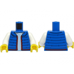 LEGO® Minifigure Torso Blue Jacket