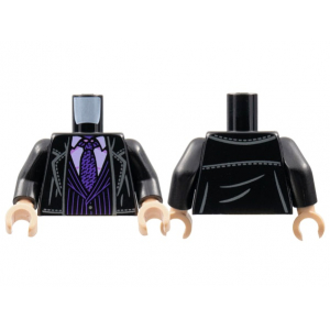 LEGO® Torso Suit Jacket Pale Pink Shirt Dark Purple Tie