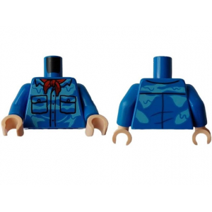 LEGO® Mini-Figurine Torse Tenue Jurassic World (4D)