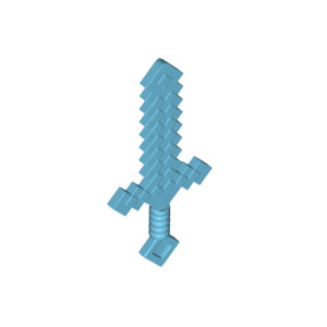 LEGO® Accessoires - Armes - Epée Pixélisée Minecraft