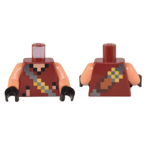 LEGO® Torso Pixelated Vest with Silver Cross