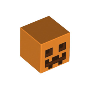 LEGO® Minifigure Head Modified Cube with Pixelated