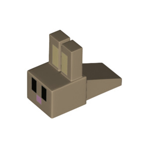 LEGO® Creature Head Pixelated with Long Ears