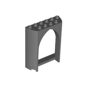 LEGO® Panel 2x6x6 with Gothic Arch