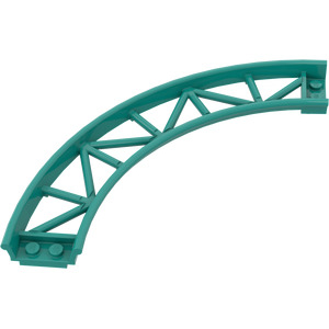 LEGO® Train Track Roller Coaster Curve 90°