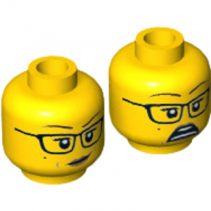 LEGO® Minifigure Head Dual Sided Female