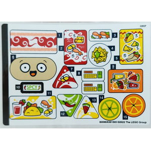 LEGO® Autocollant - Stickers 41701 Friends