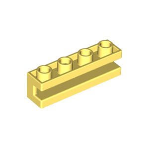 LEGO® Brique Modifiée 1x4 avec Rainure