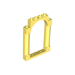 LEGO® Door Frame 1x6x7 Rounded Pillars with Top Arch