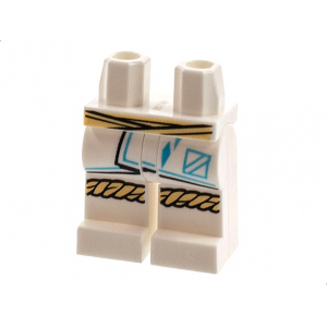 LEGO® Hips and Legs with Tan Sash