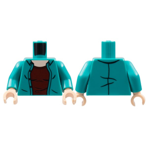 LEGO® Torso Jacket Light Nougat Neck