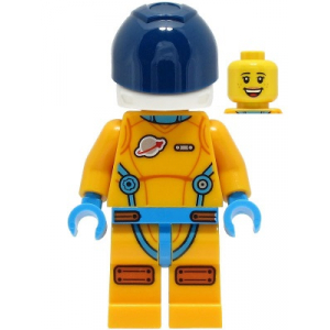 LEGO® Rivera Bright Light Orange and Dark Azure Space Suit