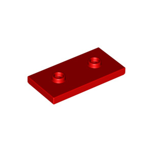 LEGO® Plate Lisse 2x4 Avec 2 Tenons Creux