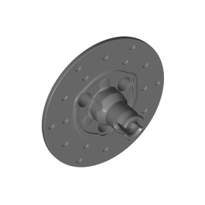 LEGO® Technic Steering Wheel Hub 3 Pin Holes Round