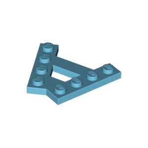 LEGO® Wedge Plate A-Shape with 2 Rows of Studs