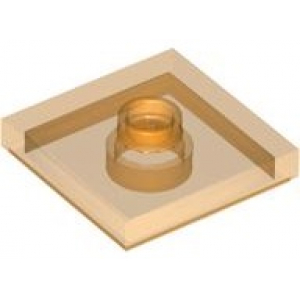 LEGO® Plate Modified 2x2 with Groove and 1 Stud in Center