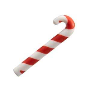 LEGO® Minifigure Utensil Cane Red Candy Stripe Pattern