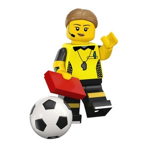 LEGO® Mini-Figurine Serie 24 Arbitre Football - Ballon