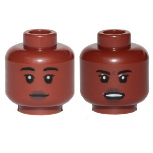 LEGO® Minifigure Head Dual Sided Female