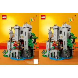 LEGO® Notice - Papier Set 10305 Le château des Chevaliers