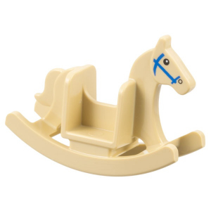 LEGO® Minifigure Utensil Rocking Horse