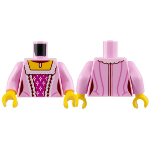LEGO® Mini-Figurine Torse Femme Robe Corset (5H)