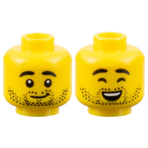 LEGO® Minifigure Head Dual Sided