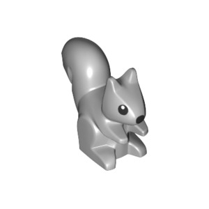 LEGO® Squirrel with Black Nose and Eyes