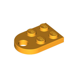 LEGO® Plate 2x3 - Arrondie et Passage Pour Connecteur