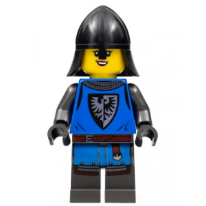 LEGO® Black Falcon Female Pearl Dark Gray Detailed Legs