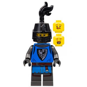 LEGO® Black Falcon Male Pearl Dark Gray Detailed Legs