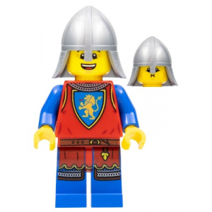 LEGO® Lion Knight Male Flat Silver Neck Protector