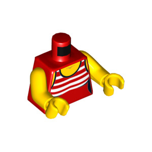 LEGO® Minifigure Torso Female Swimsuit