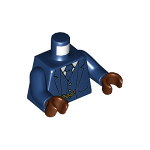 LEGO® Minifigure Torso Suit Jacket Unbuttone Vest Tie