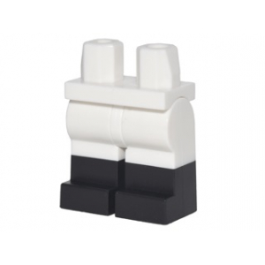 LEGO® Hips and Legs with Black Boots Pattern