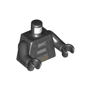 LEGO® Mini-Figurine Torse Imprimé Veste Ouverte (1F)