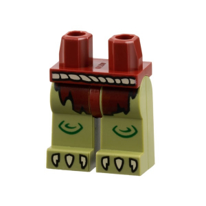 LEGO® Mini-Figurine Jambes Monstres avec Griffes - Halloween
