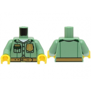 LEGO® Mini-Figurine Torse Garde Forestier (3F)