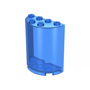 LEGO® Cylinder Half 2x4x4