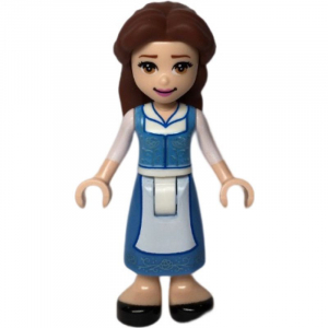 LEGO® Belle - Medium blue Dress Closed Mouth Smile