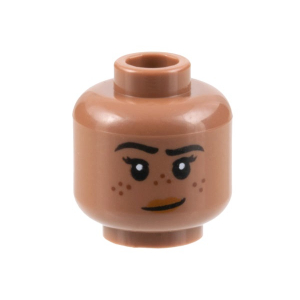 LEGO® Mini-Figurine Tête Fille Taches De Rousseur (6N)