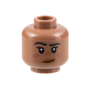 LEGO® Minifigure Head Female Black Eyebrows