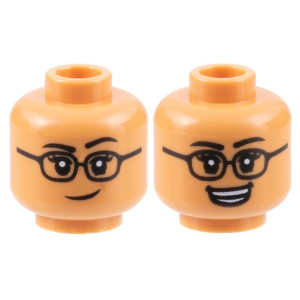 LEGO® Minifigure Head Dual Sided Female