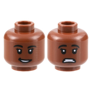 LEGO® Minifigure Head Dual Sided Female